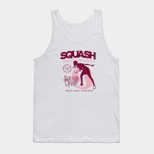 Squash Championship player Tank Top